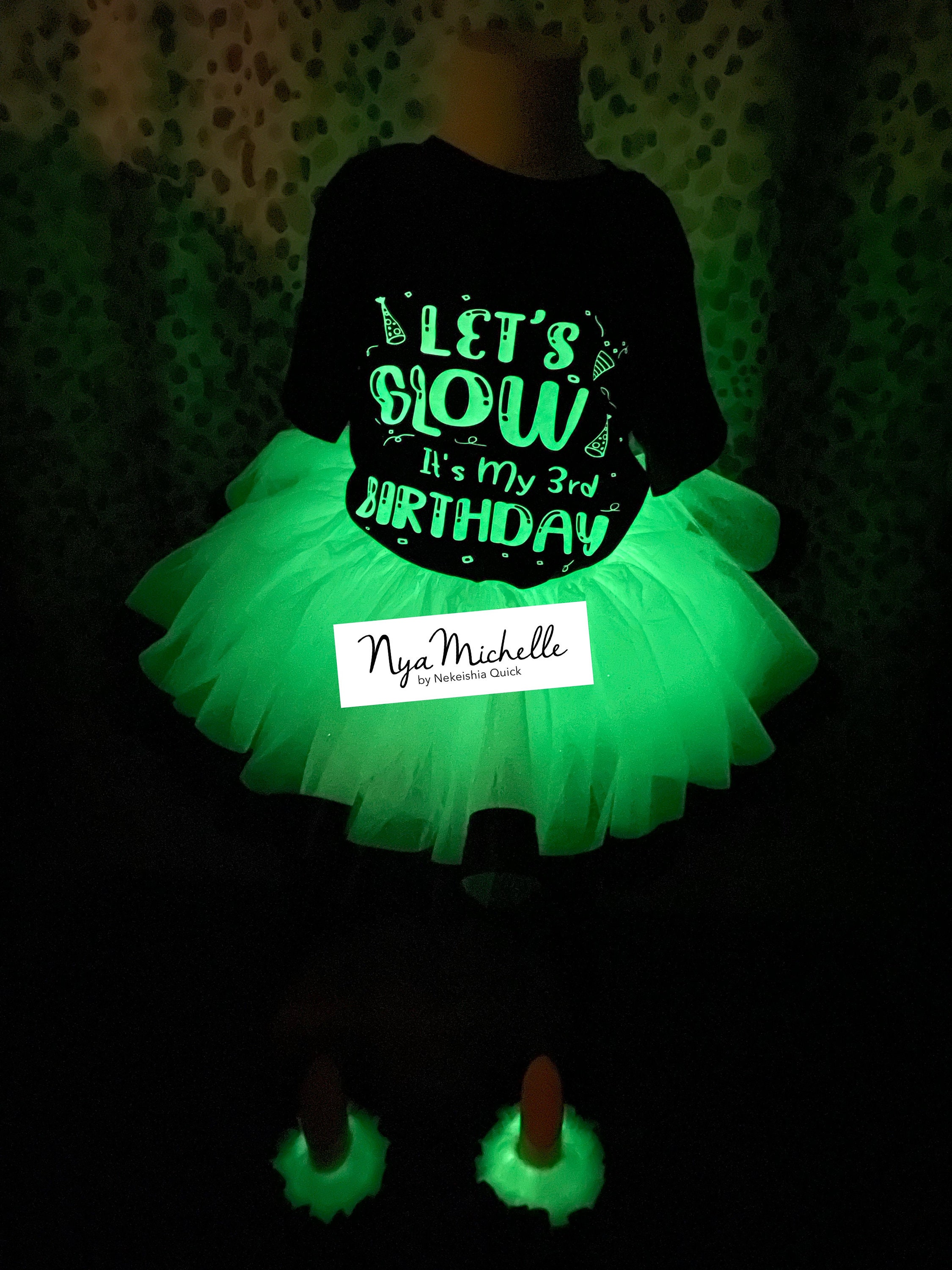 Glow Party Outfit - Etsy