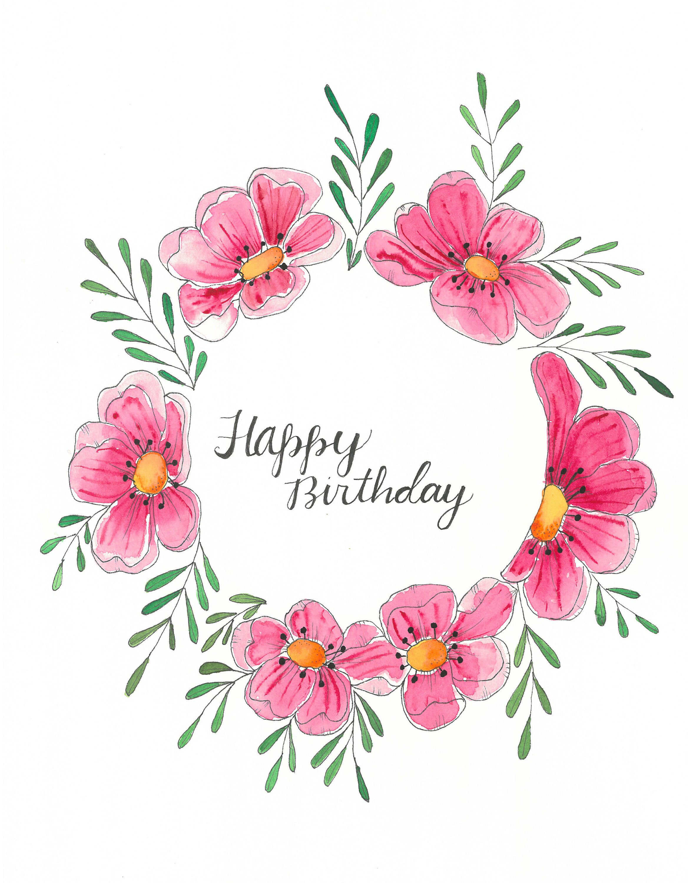 Happy birthday floral deals