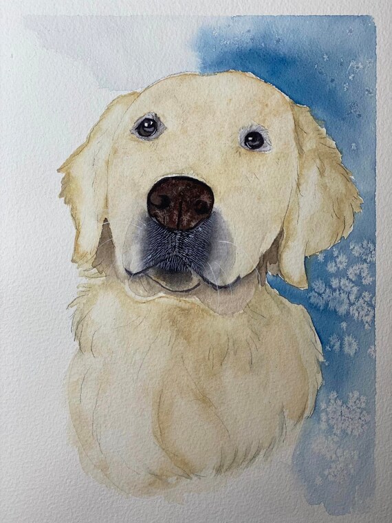 Golden Retriever Laptop Sleeve (Multiple Sizes) - Watercolor Golden Retriever Laptop Sleeve (Multiple Sizes) - Watercolor