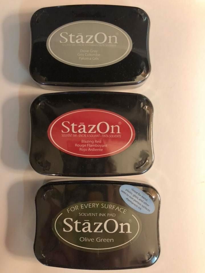 Archival Black Color Stamp Pads, Ranger Stamp Pads, & Stazon Premium Stamp  Ink Pads. Standard and Jumbo. Pick Your Color Today 