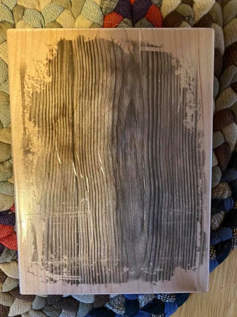 Four different background stamps in great condition. Preowned and some unused Background Rubber stamps