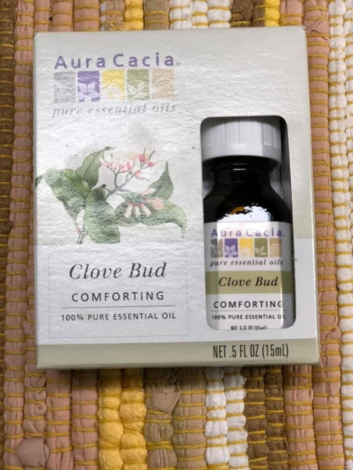 Aura Cacia Olio Essenziale Di Chiodi Di Garofano (Bocciolo) – 15 Ml, 100% Puro, Aroma Caldo E Speziato