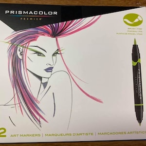 Prismacolor Brush pens set of 12, brand new in package.