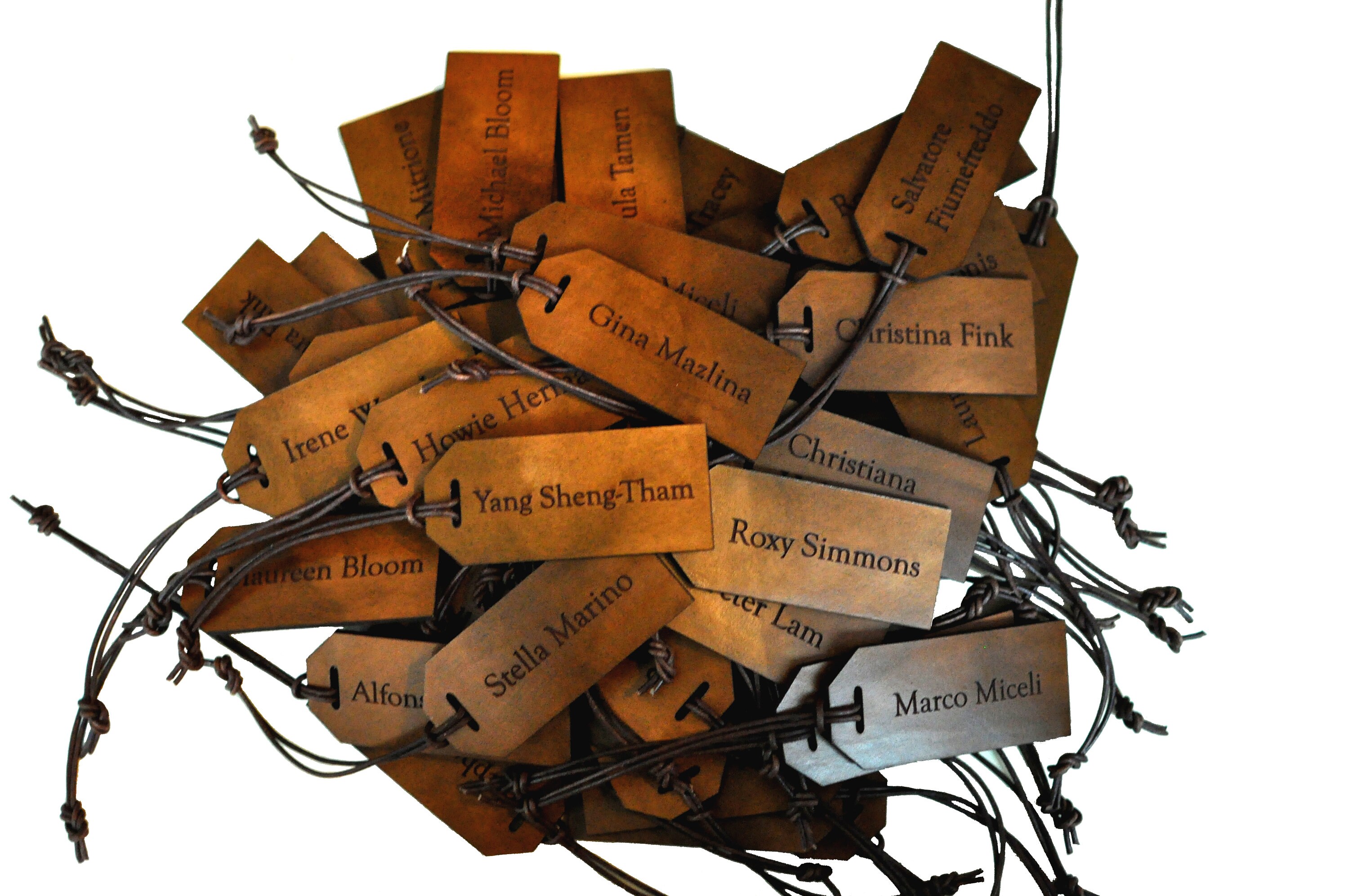 Bulk Leather Luggage Tags Bulk Leather Labels Custom Leather Etsy