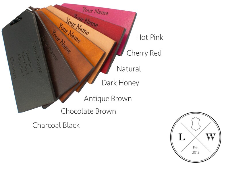 PhD Graduation Gift for Him. This handmade leather luggage tag Etsy