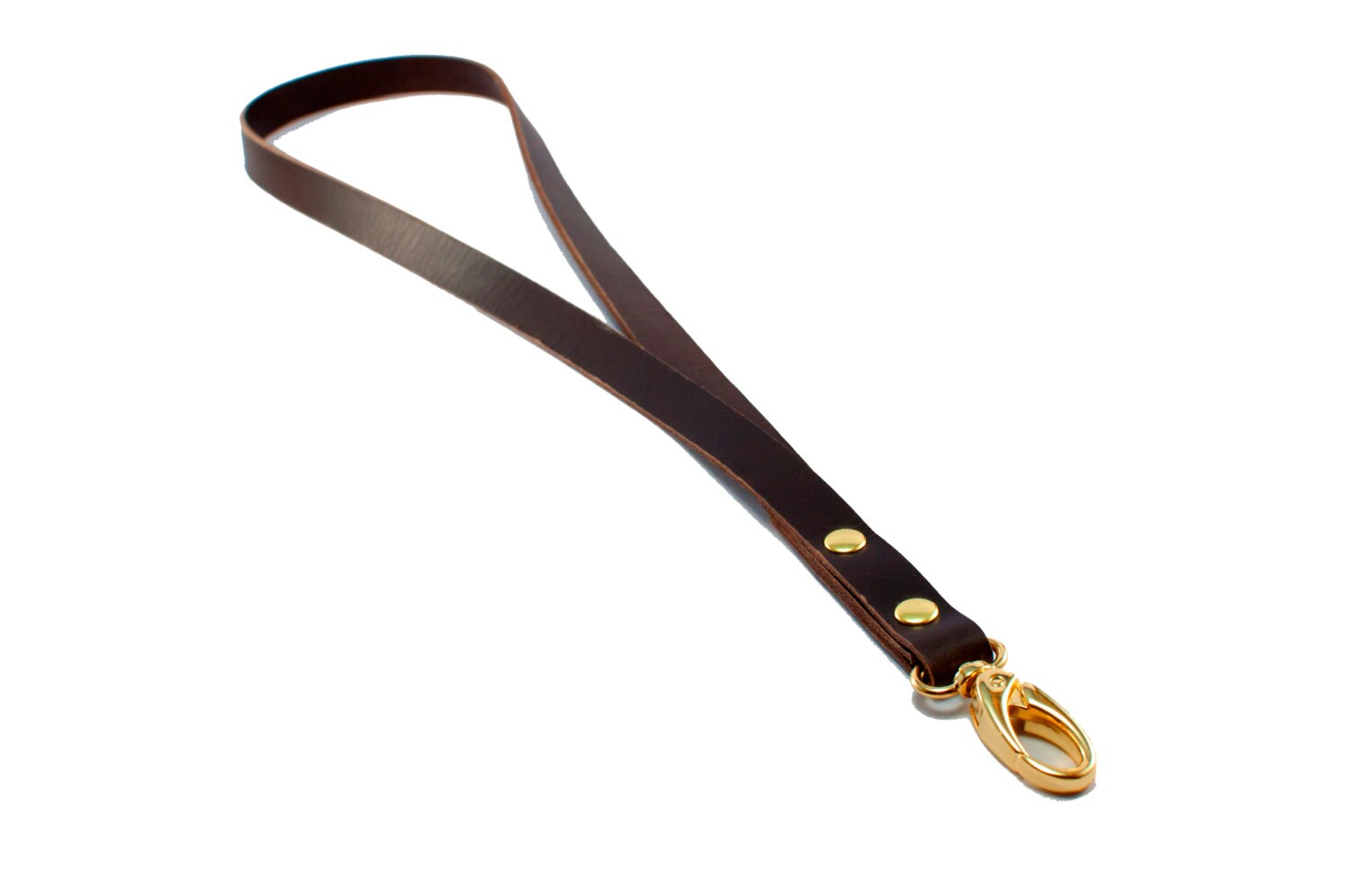 Leather key strap leather key holder long leather keychain Etsy