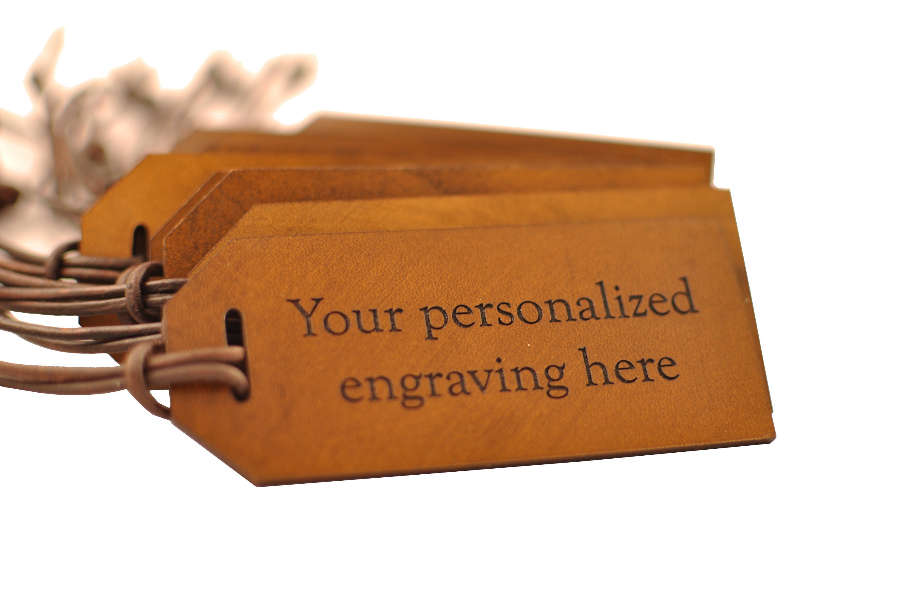 Bulk Leather Luggage Tags Bulk Leather Labels Custom Leather Etsy