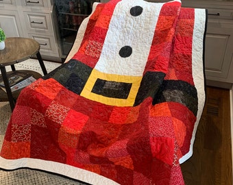 Nikolaus Mantel mit Knöpfen Quilt-Muster Nur PDF