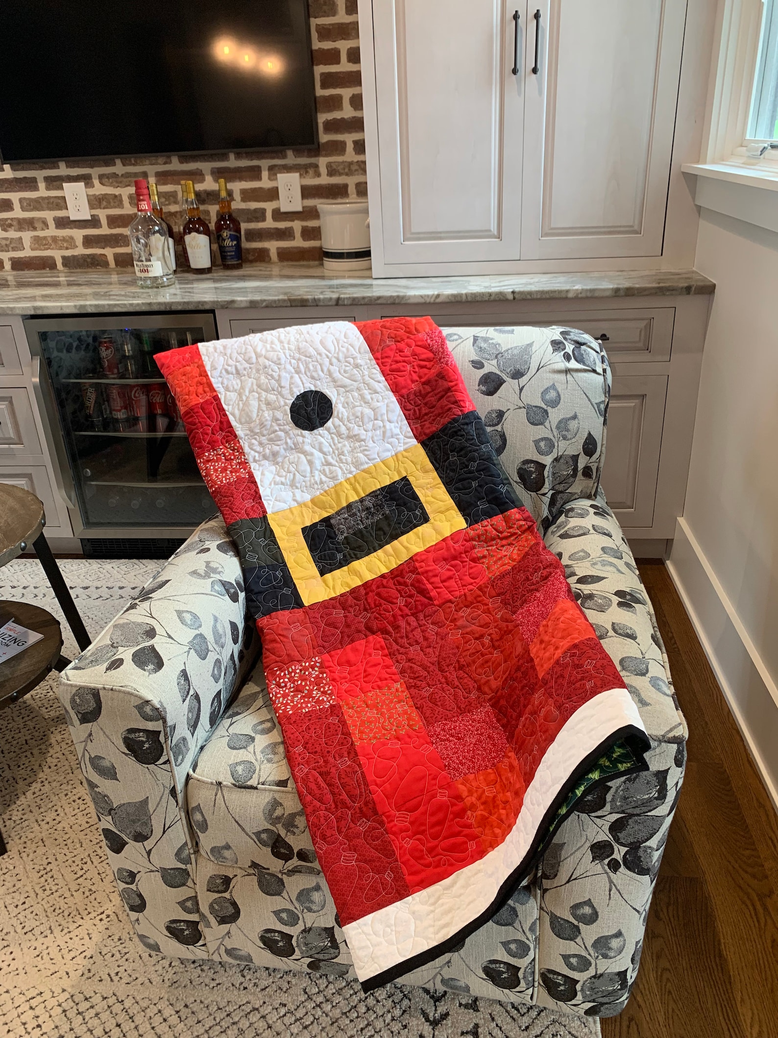 Santa’s Coat With Buttons Quilt Pattern Paper Pattern - Etsy