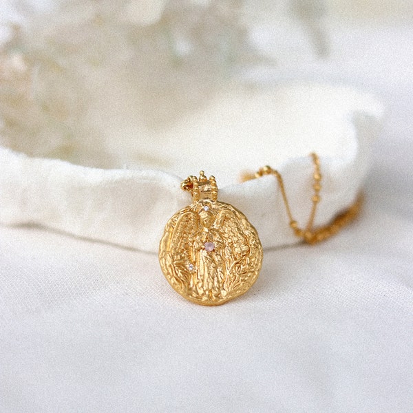 Dare To Shine Angel Necklace | Archangel Gabriel Necklace