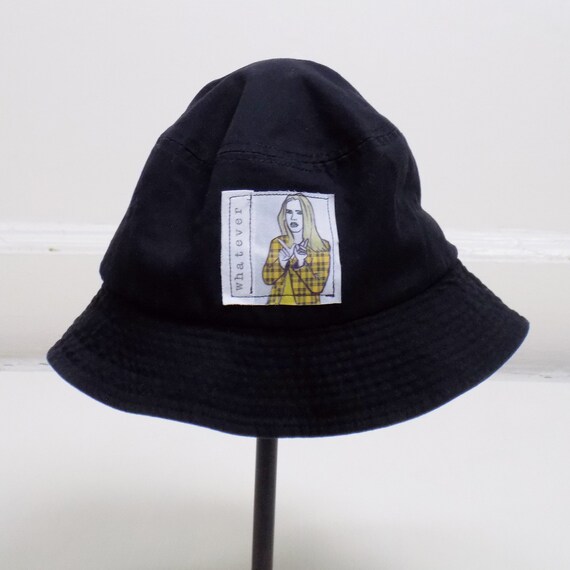 Bucket Hat, Whatever, Hat With Patches, Gen Z, Handmade