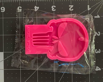 Skull Silicone Resin Mold Epoxy Mold Key Chain Mold