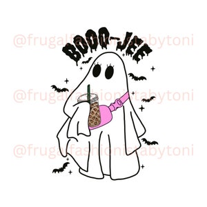 Booo-jee Ghost PNG, SVG & JPG File Perfect for Sublimation and more