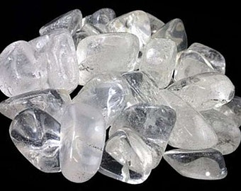 Clear Quartz Tumbled Stone, Clear Quartz Crystal, Healing Crystals, Healing Stones, Metaphysical Crystals, Meditation, Reiki, Crown Chakra