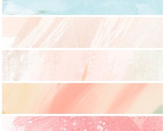 5 Watercolour wallpaper background