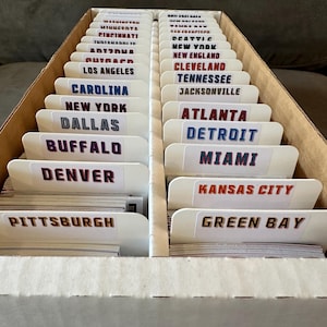 Nfl Football Card Binder - Etsy