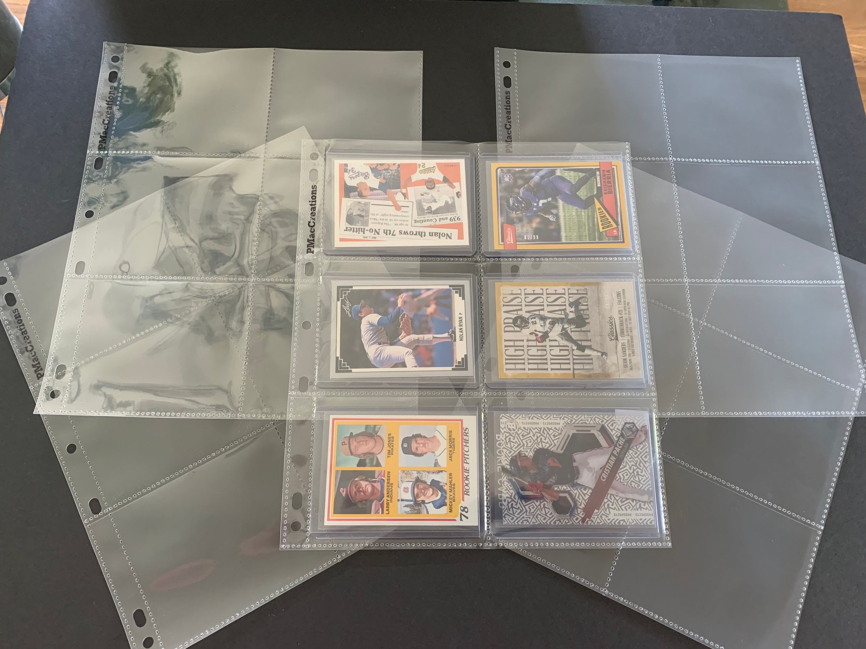 trading card sleeves for 3 ring binder 720 Pockets Baseball Card Sleeves Binder for Trading Card, Baseball Ca –  Card collections store