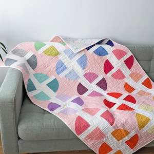 Broken Circles Quilt - PDF sewing pattern