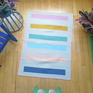 Quilt Novice Stripe - Patron de couture PDF