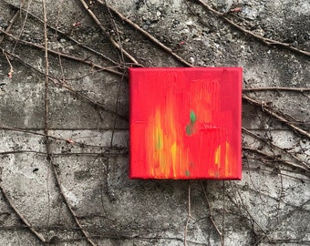 Fire II abstract painting