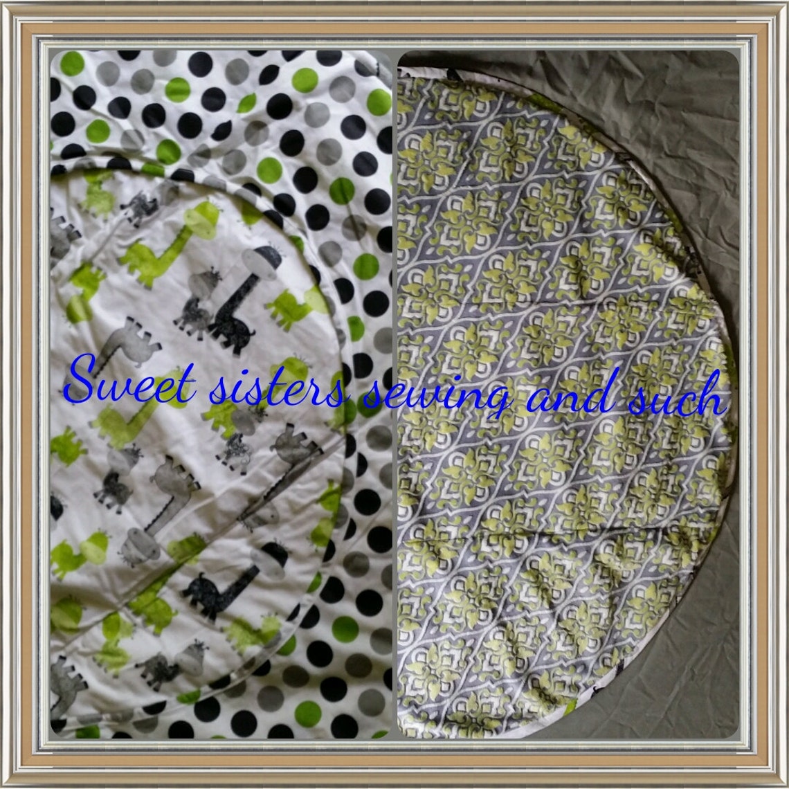 This is a floor mat/changing mat for your baby. it measures Etsy