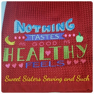 Sayings towel