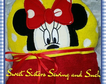 Minnie ist ein Traum Kapuzenhandtuch
