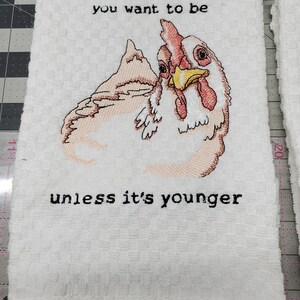 Je kunt alles doen met een kippenhanddoek