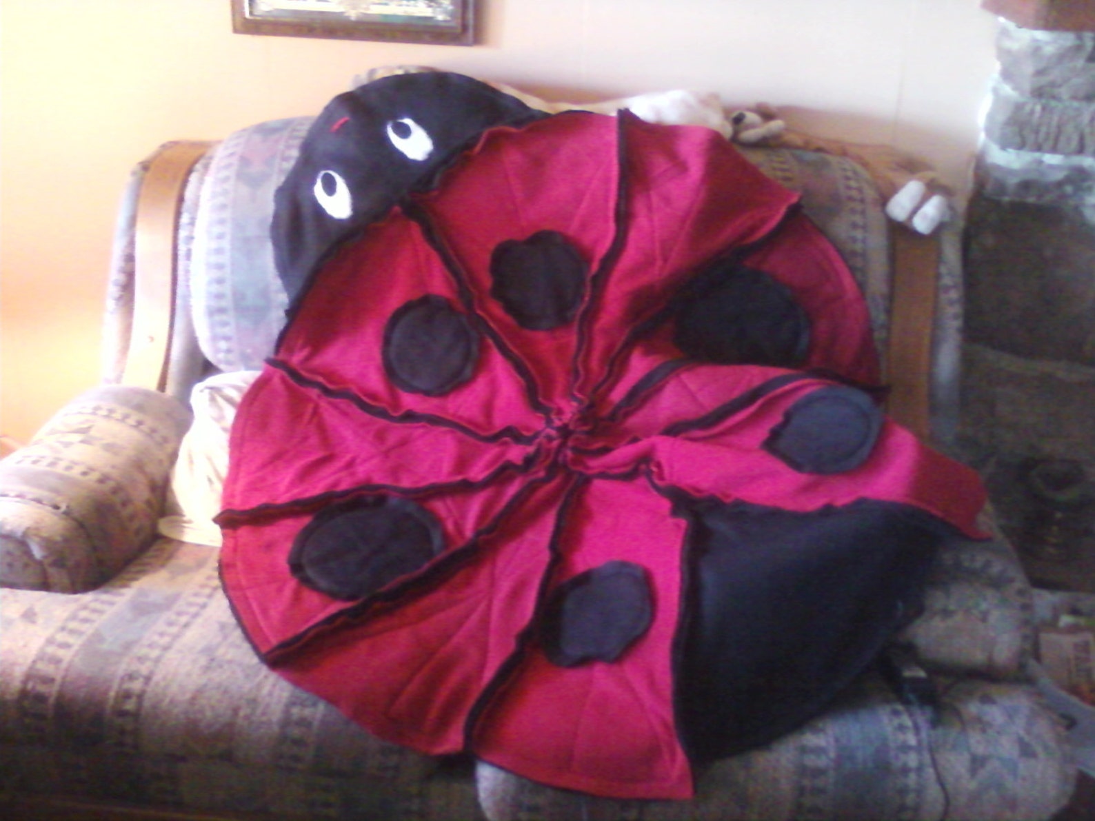 Lady Bug Fleece Rag Quilt - Etsy