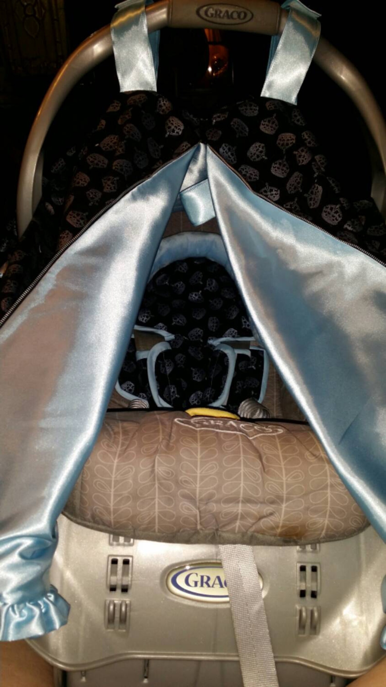 Custom 5 Piece Car Seat Canopy and Headrest Set Contact Me for Etsy