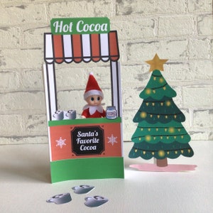 Elf Printable Hot Cocoa Stand Digital Download. Elf Kits - Etsy
