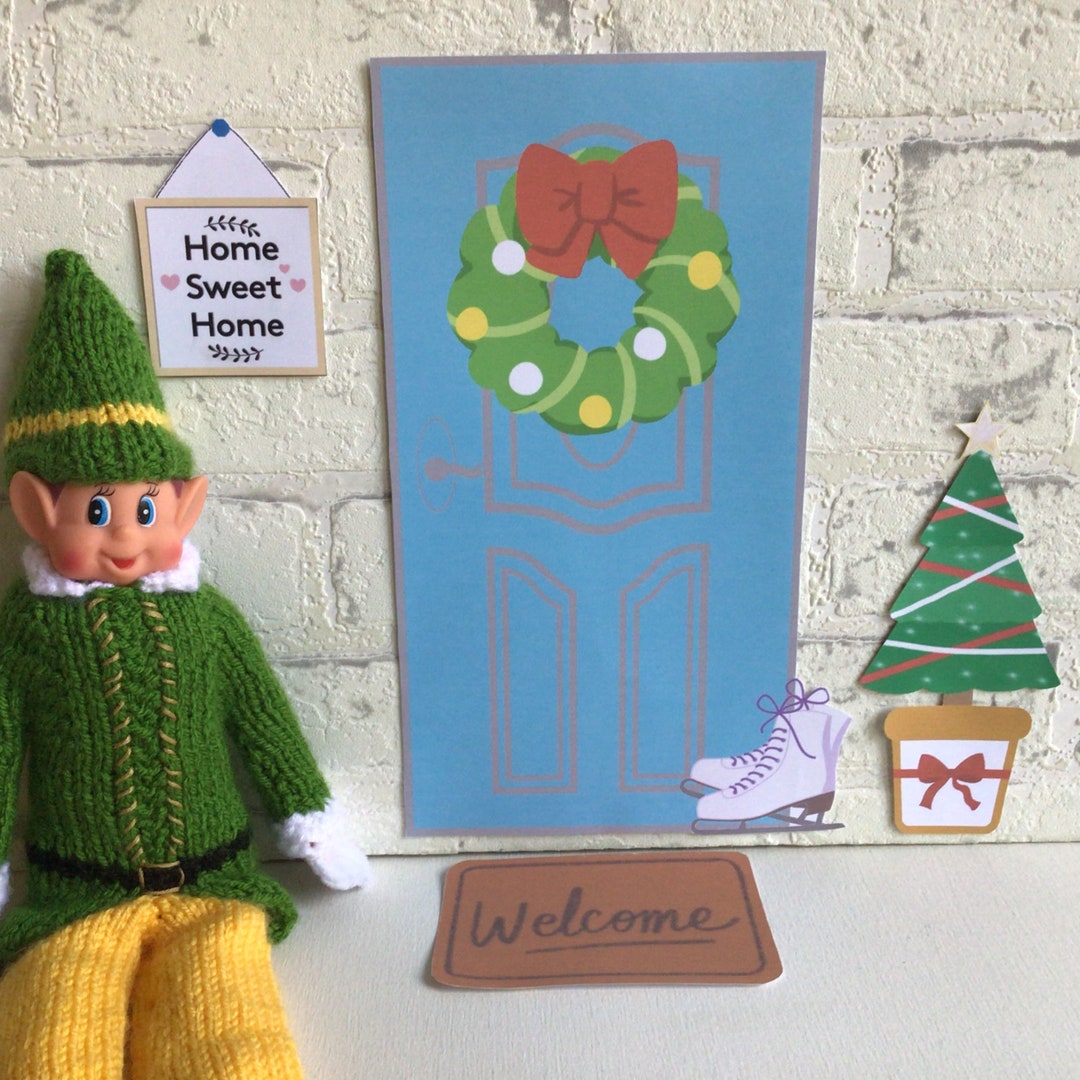 Elf Magic Door Printable Digital Download. Elf Arrival Kit - Etsy