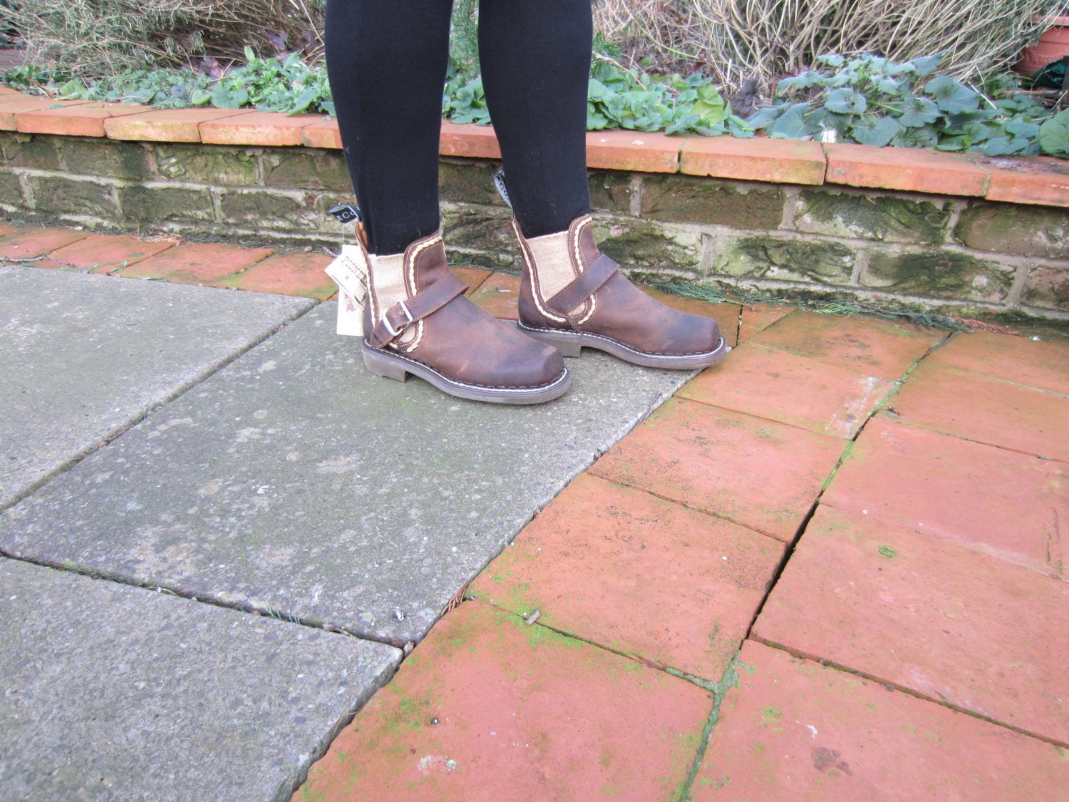 burnt orange timberlands
