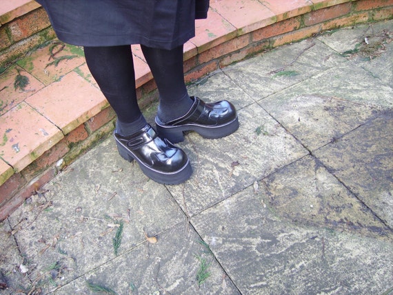 Black Leather clogs