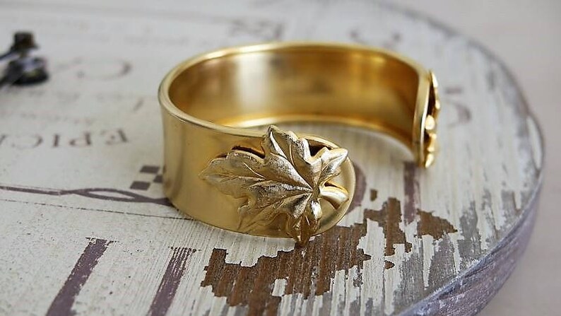 Wide Cuff Bracelets for Women Cuff Bangle Leaf Bangle Bracelet SALE Unique Gifts Leaf Cuff Bracelet Gold Bracelet Bangle Gold Bracelet