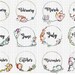 Scrapbooking Illustrated Embellishments. PDF With Twelve Months From ...