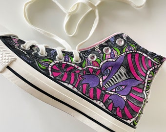 Custom Handpainted Converse made to order