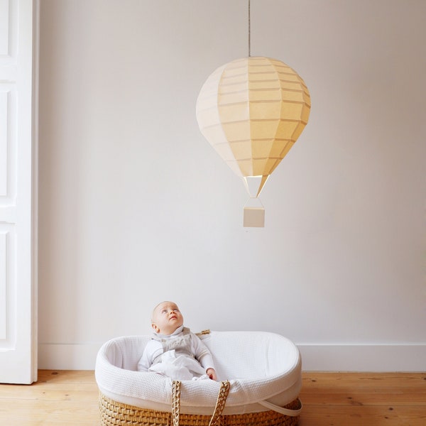 DIY luchtballonkit Gewoon, Papercraft Low poly, Papieren lamp