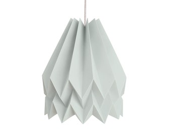 NEW! Origami Lamp, Bedroom Lamp | Plain Smokey Sage