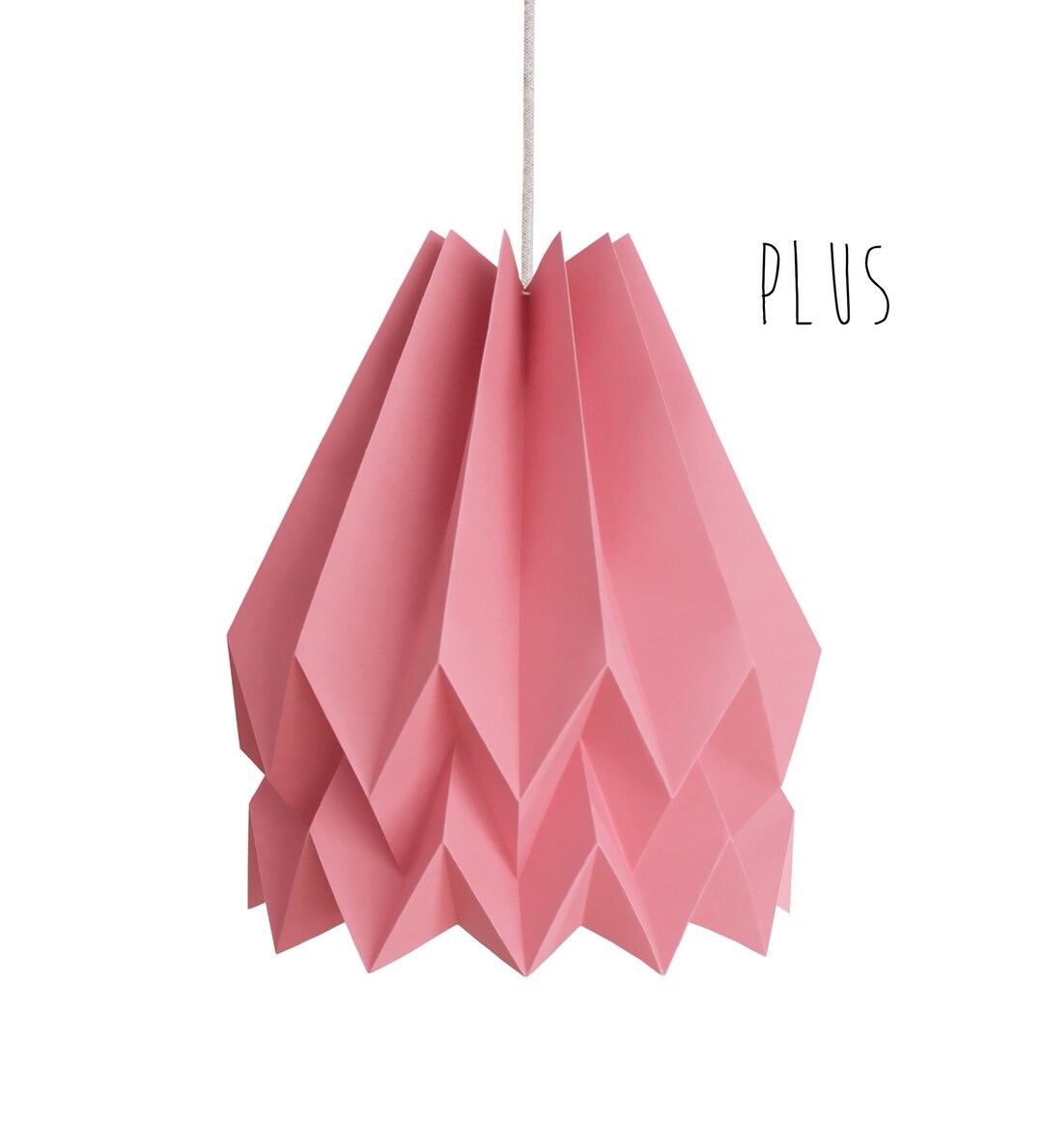 NEW Hanging Paper Light, Origami Lamp PLUS Plain Dry Berry Etsy