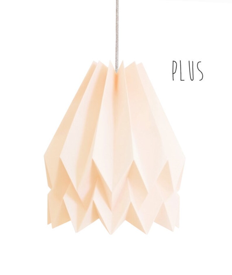 Lighting Pendant Paper Lamp Origami Lamp for Living Room Etsy