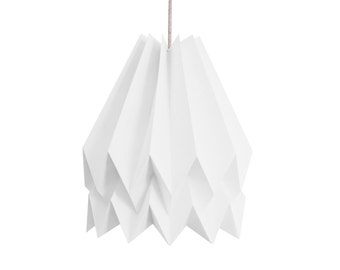 Paper Lamp | Ceiling Lampshade | Plain Polar White