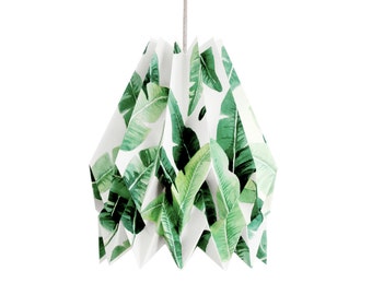 Origami Lamp, Paper Lamp Shade | TROPICAL | Special Edition