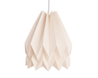 NEW! Paper Lamp, Living room lamp | Plain Creamy Oat