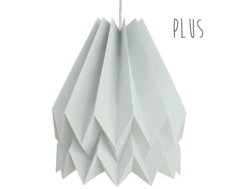 NEW! Paper Lamp, Origami lighting | PLUS Plain Smokey Sage