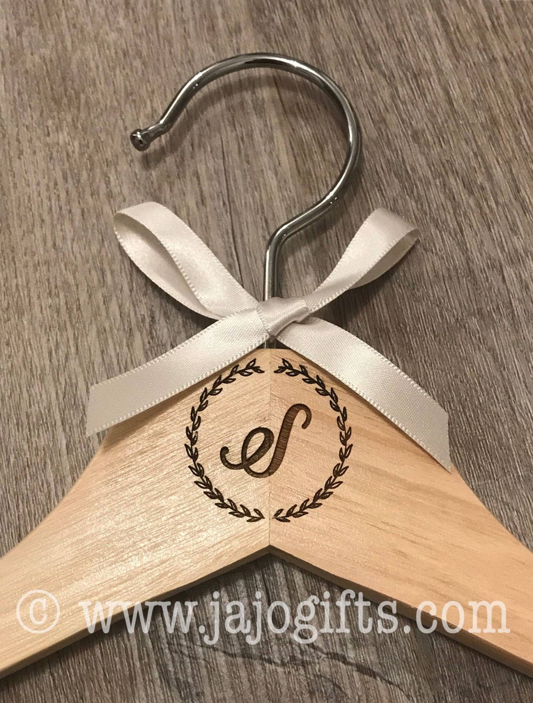 Personalised Engraved Dress Coat Hangers for Wedding Party Etsy