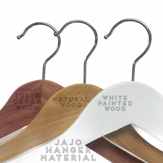 Men's Wooden Jacket Hangers