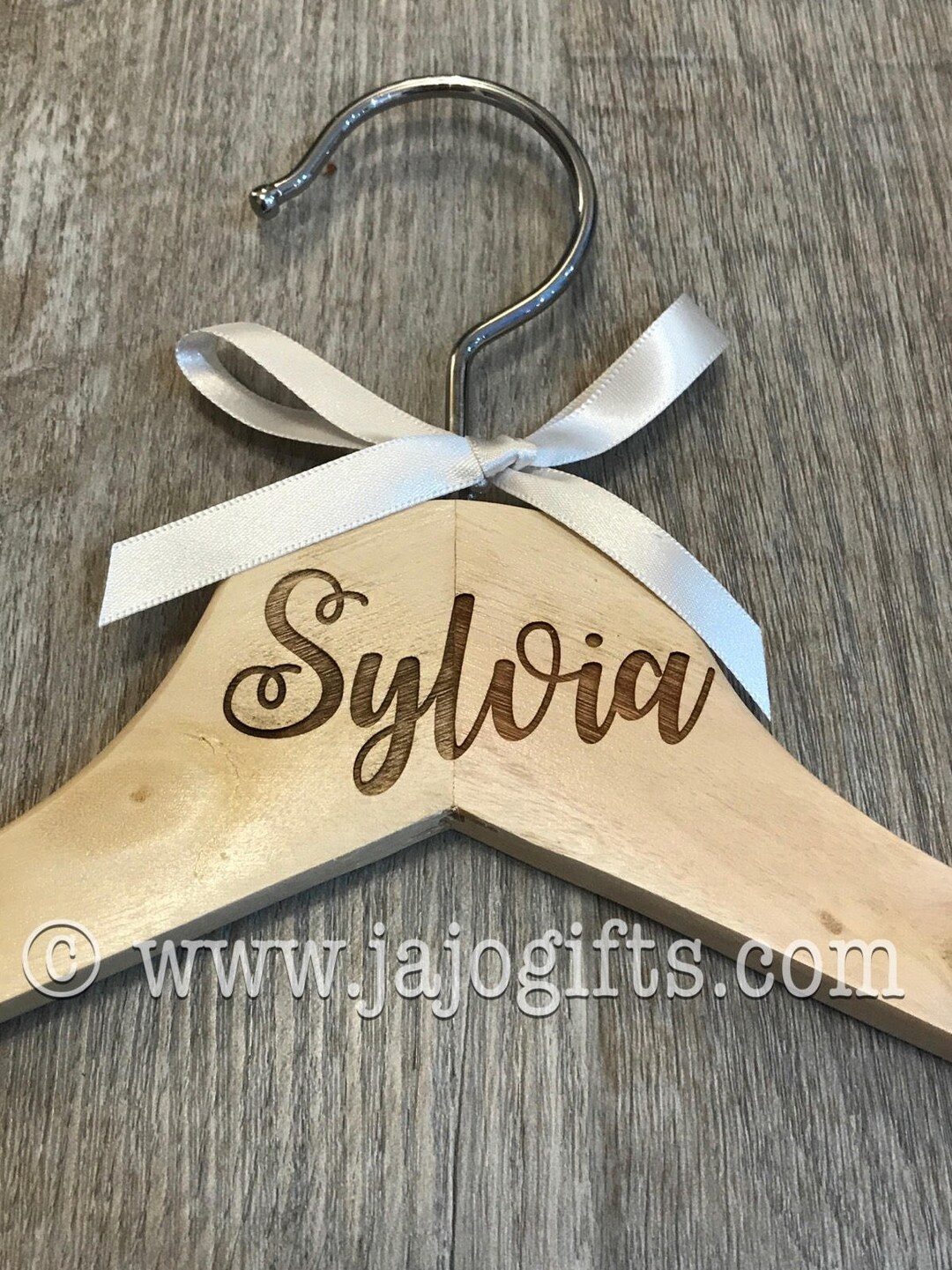 Personalised Engraved Dress Coat Hangers for Wedding Party Etsy