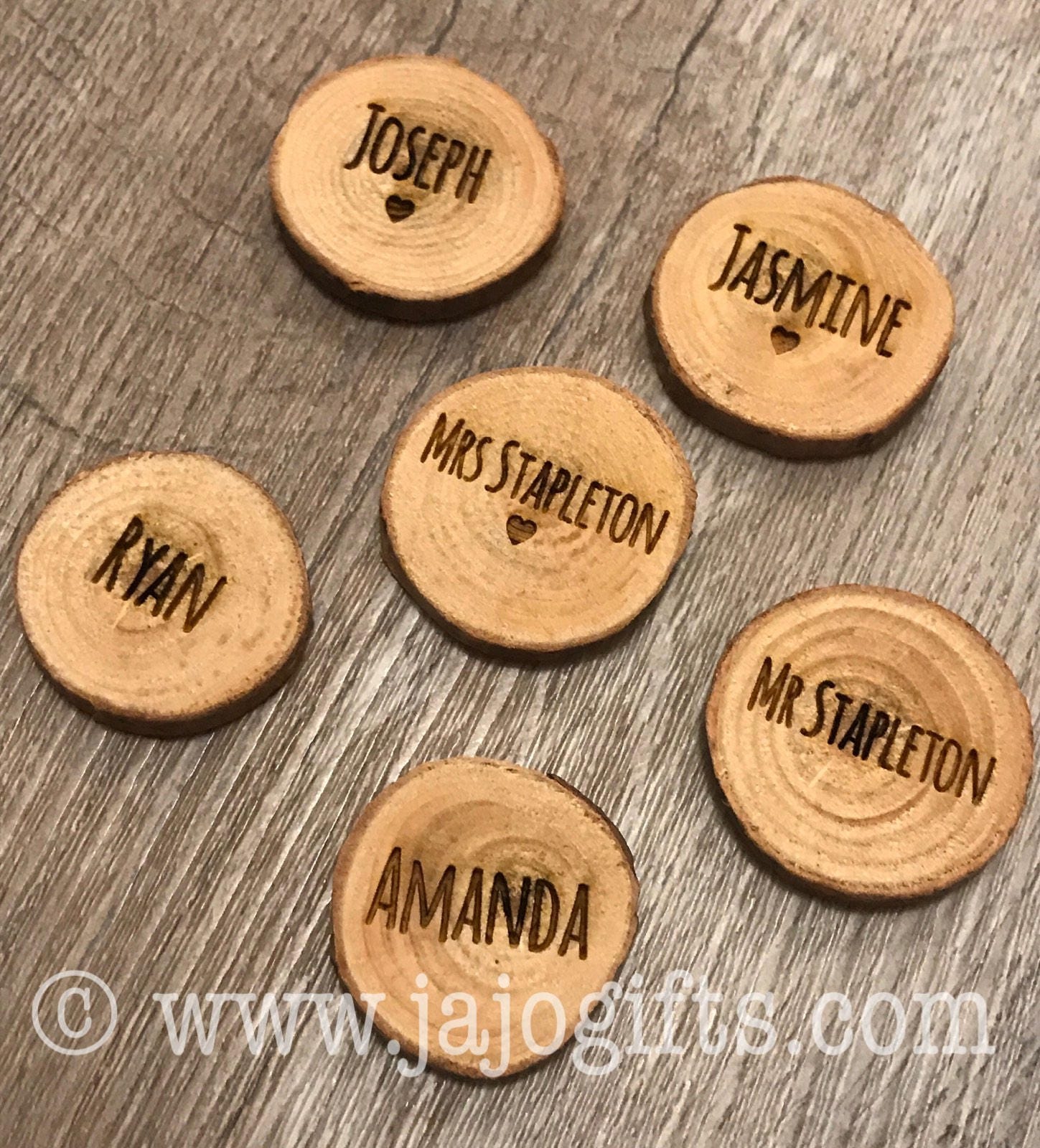Rustic Engraved Wood Personalised Name Places Wedding Etsy Australia