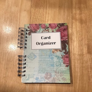 Small Greeting Card Organizer